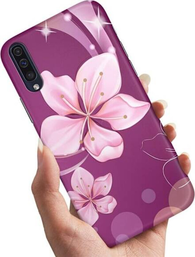 Huawei P20 Pro - Deksel/Mobildeksel Hvit Blomst
