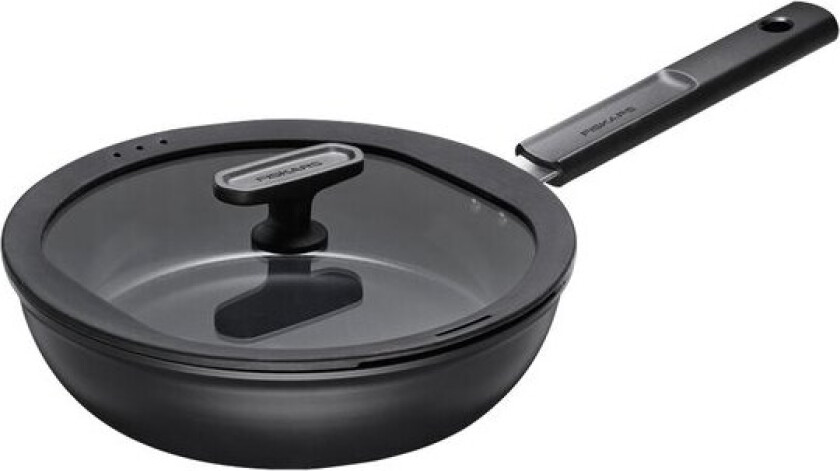 Hard Face keramisk traktørpanne m/lokk 24 cm