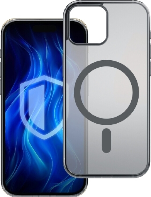 3Mk Frosty Mag Apple Iphone 15 Telefondeksel I Svart Farge