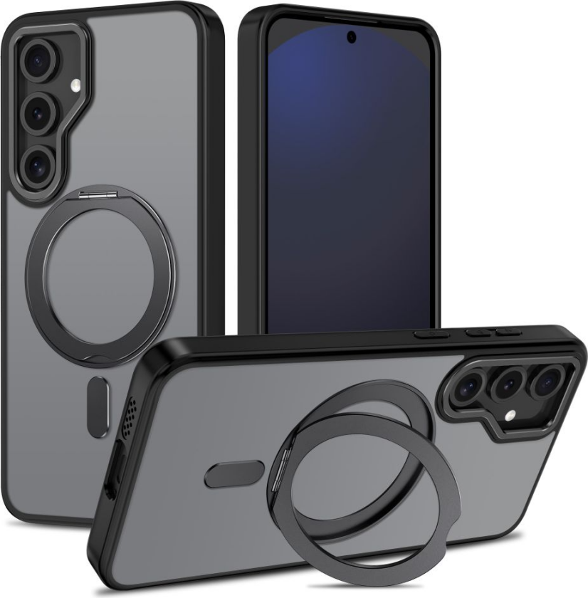 Magring Deksel - Samsung Galaxy S24 FE - MagSafe Kompatibel - Matt Svart