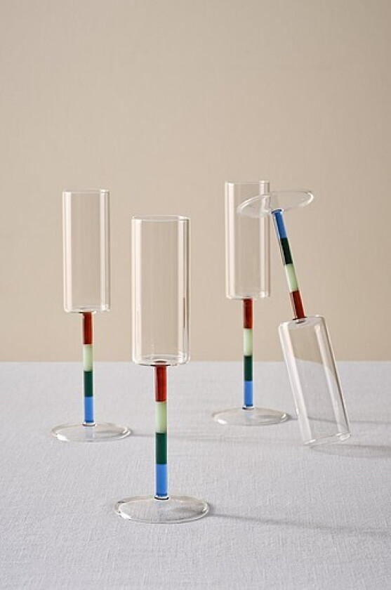 MILANO champagneglass 4-pakning