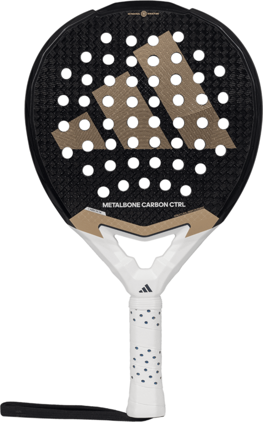 Bilde av adidas Metalbone Carbon Control 3.4, padelracket for viderekomne spillere, unisex BLACK/GOLD