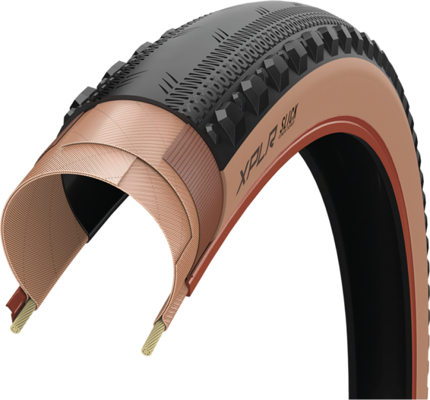XPLR Slick TLR Tan 700x40 graveldekk