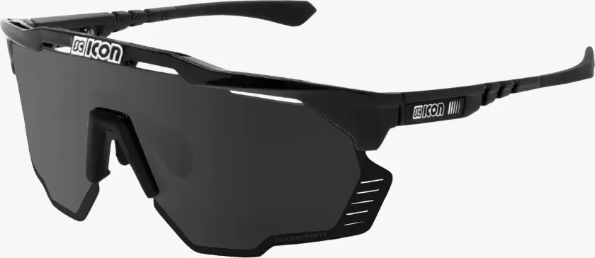 Flotte og funksjonelle sykkelbriller fra Scicon Aeroshade Kunken silver