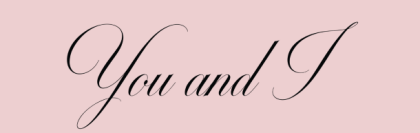 Logoen til You and I