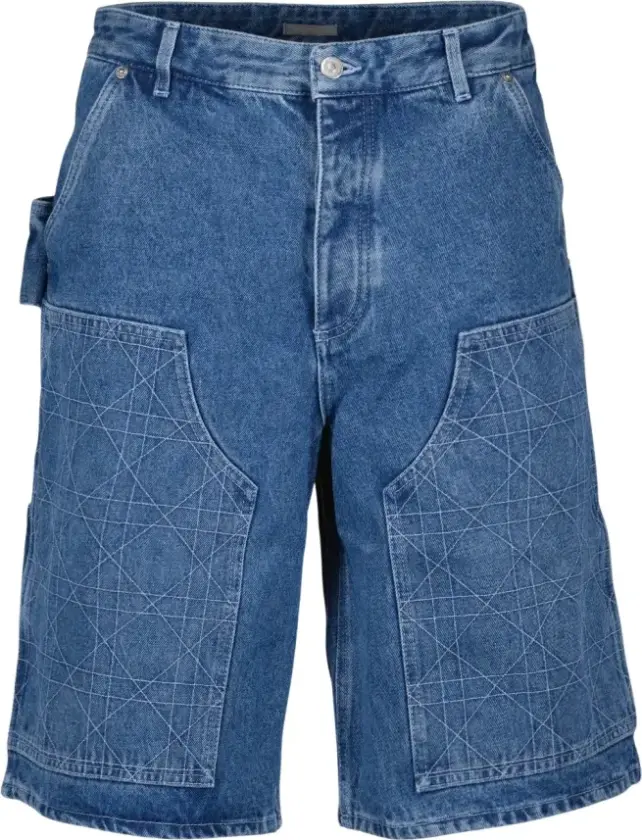 Herre, Shorts, Blå, M