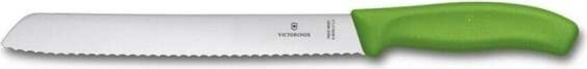 Swiss Classic Bread Knife - 21 cm - Green