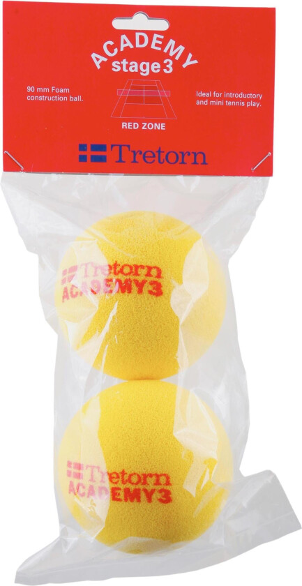 Academy Red Foam 2-pack