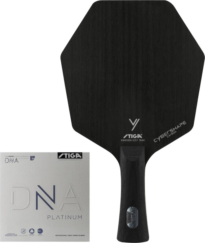 Cybershape Carbon, DNA Platinum, Custom Made by Racketspesialisten