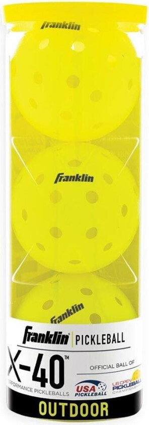 X-40 Outdoor Pickleball 3-pack