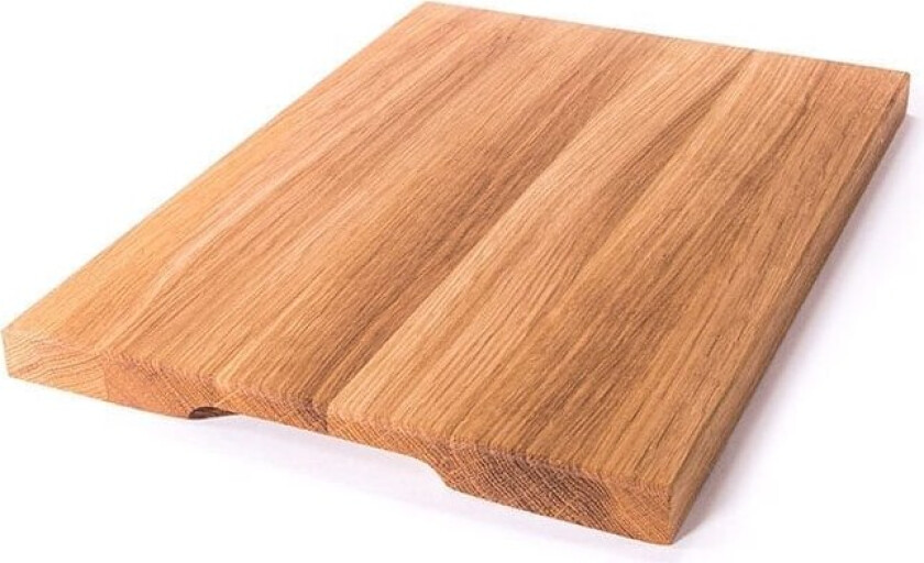 Skjærebrett, oljet eik med håndtak