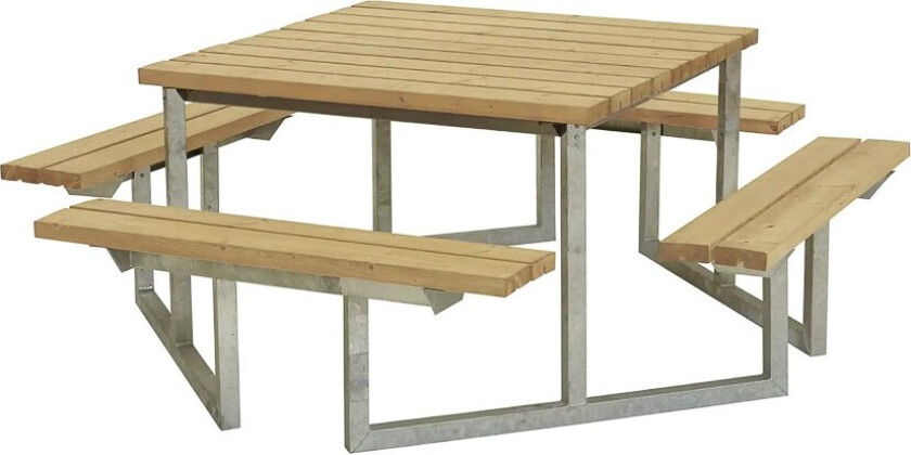 Bilde av Benkesett Twist, Thermowood, 0/2/4 ryggstøtter