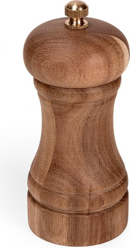 Salt- og pepperkvern, 11 cm, keramiske, Akasia