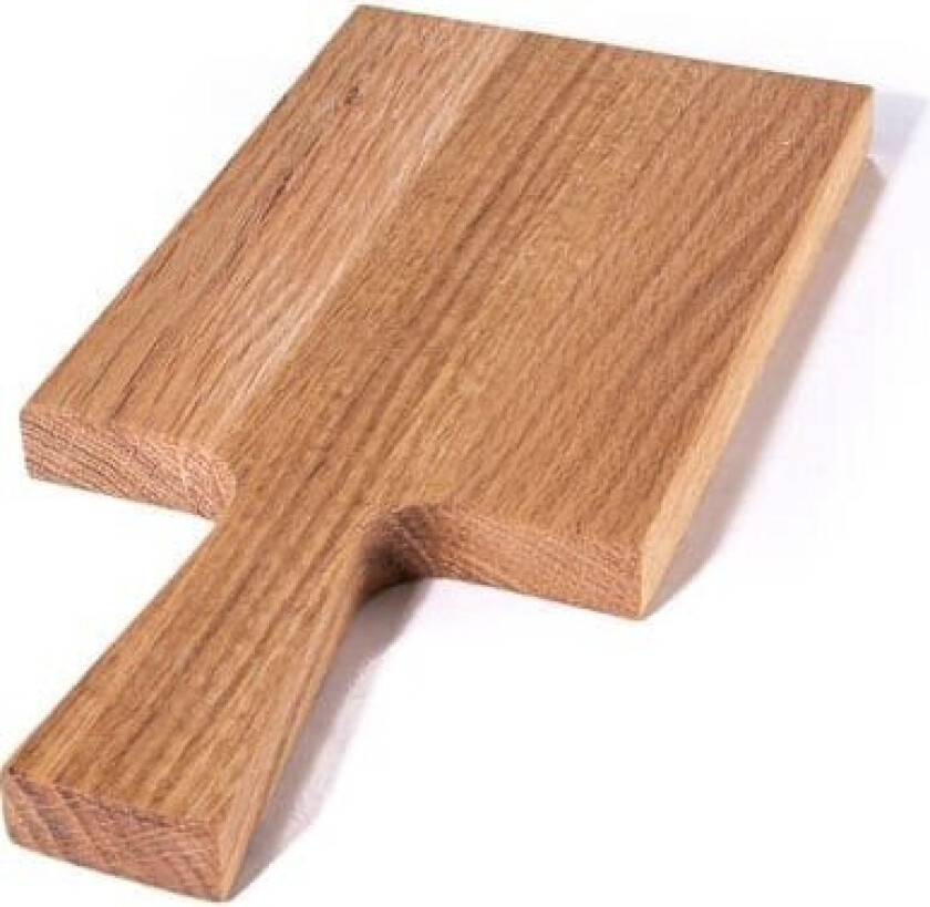 Skjærebrett, oljet eik med skaft