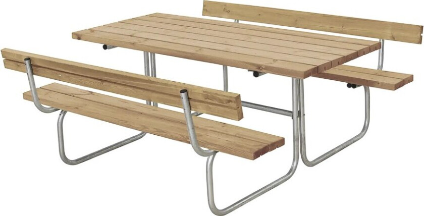 Benkesett Classic, ryggstøtte, Thermowood