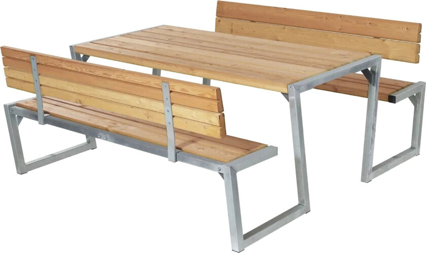 Bilde av Benkesett Zigma, Thermowood, ryggstøtte