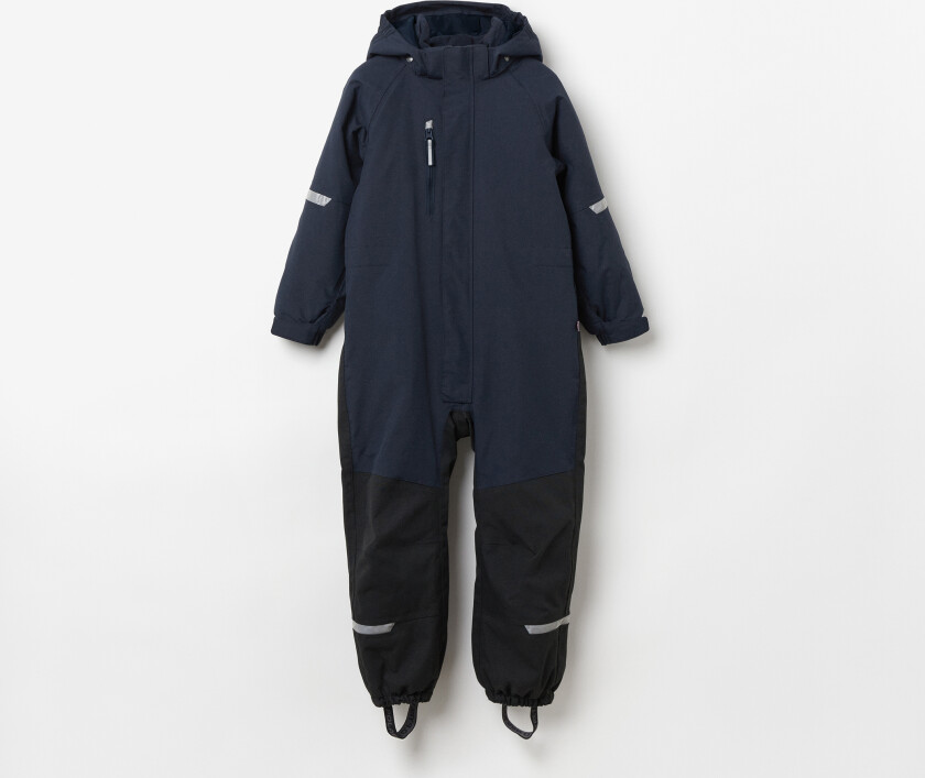 Snowy Vanntett Vattert Dress Mørk blå 128