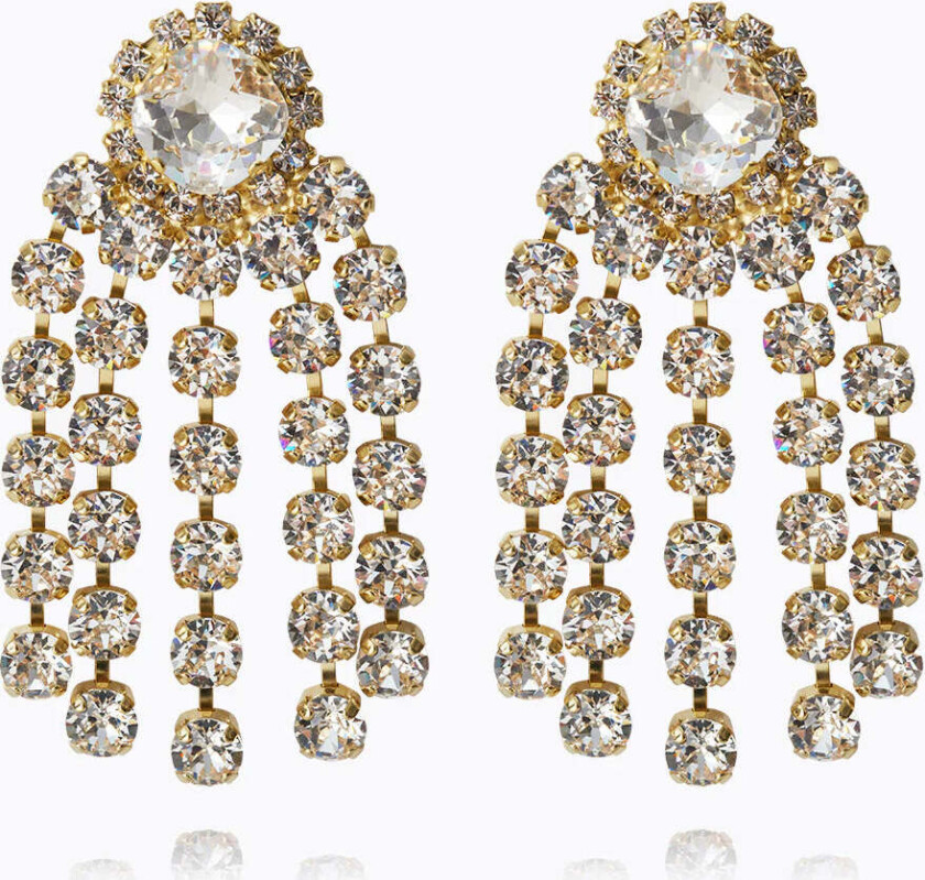 Rafaela Earrings Gold Crystal