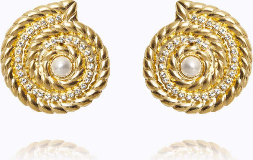Ocean Pearl Earrings Gold