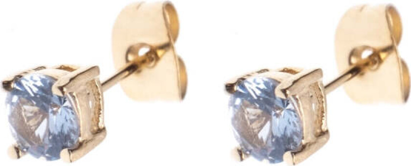 Crystal Stud Light Blue