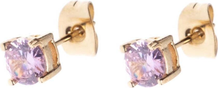 Crystal Stud Light Pink