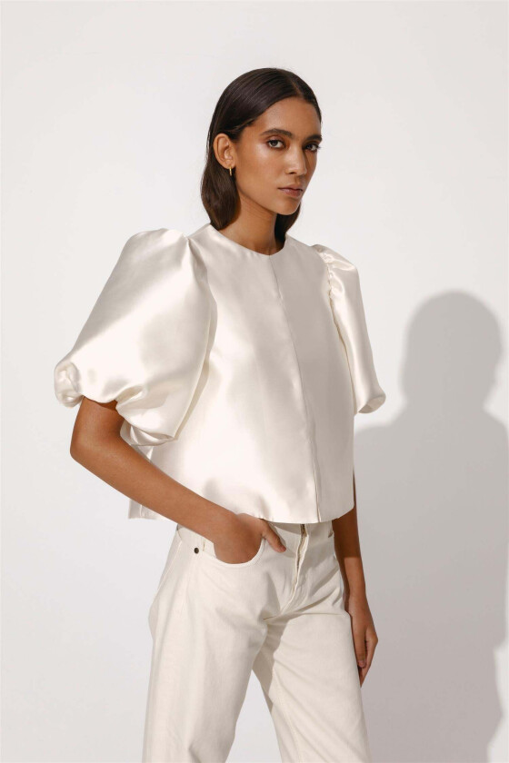 Cleo Blouse Ivory - M