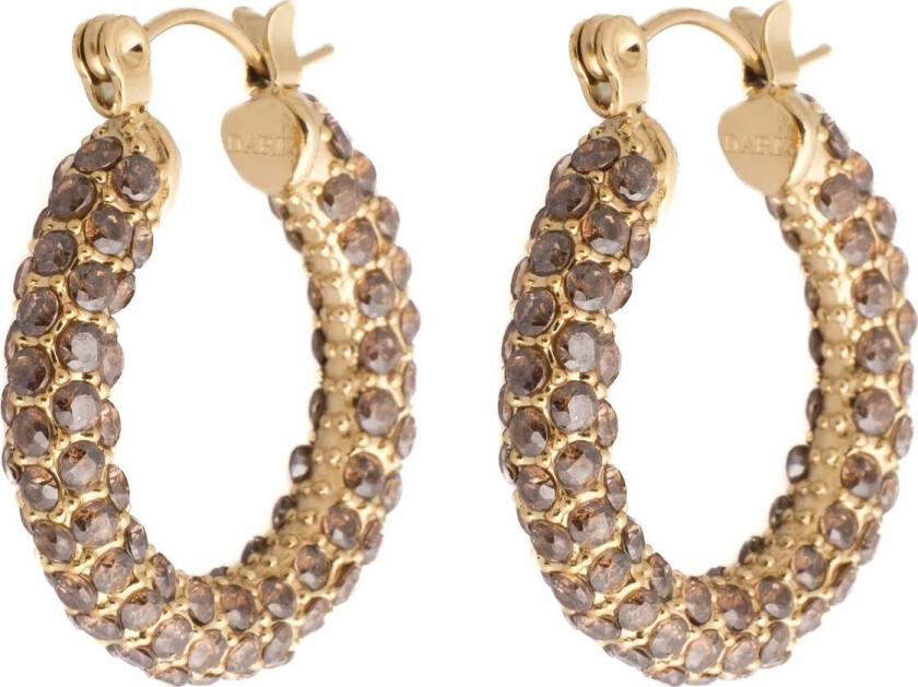 Full Bling Creole Large Soft Brown