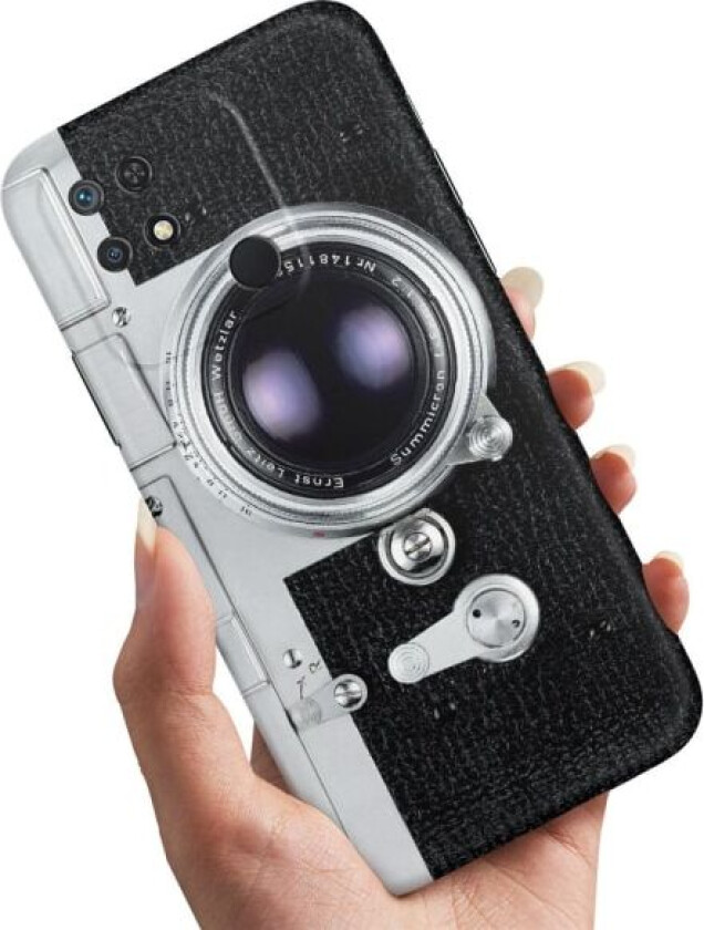 Xiaomi Redmi 10C - Deksel/Mobildeksel Retro Kamera
