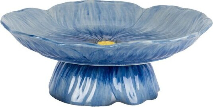 Poppy cookie-stativ 26 cm blue