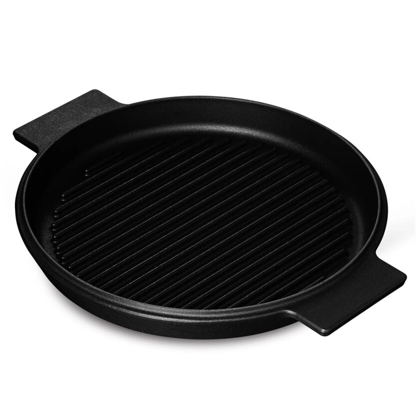 grillpanne 28 cm Svart