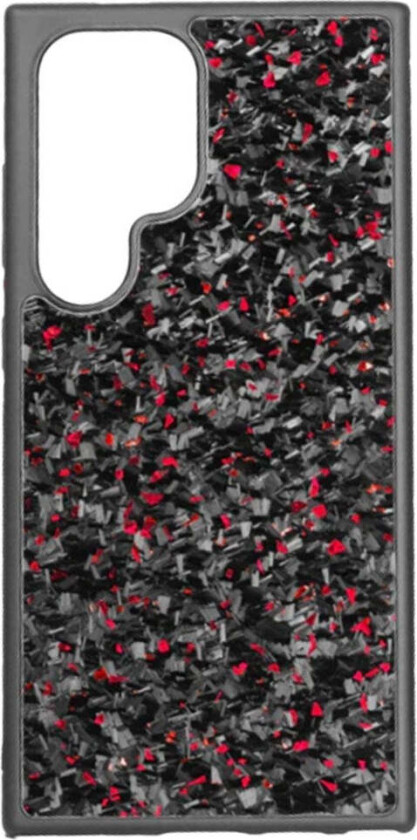 Samsung Galaxy S24 Ultra Sklisikkert Aramidfibre Deksel - MagSafe Kompatibel - Rød