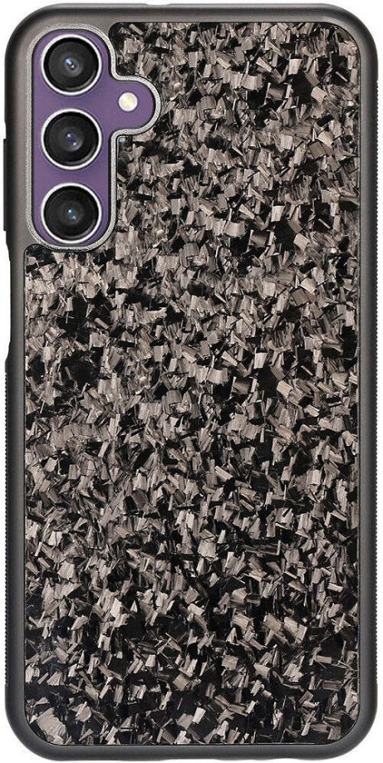 Samsung Galaxy S24 Sklisikkert Aramidfibre Deksel - MagSafe Kompatibel - Svart