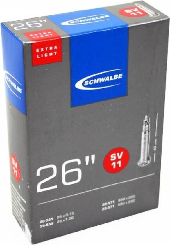 Bilde av 10422313, Presta Ventil, 26", 19,05 - 25,4 Mm, 4 Cm, Svart, Tyskland