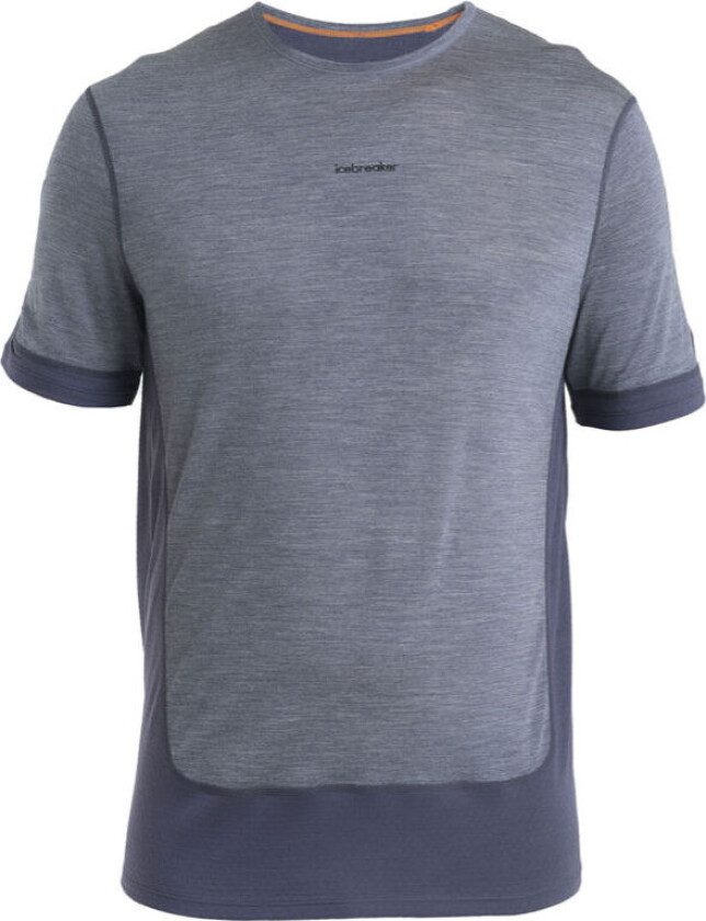 Men Merino 125 Zoneknit™ Energy Wind Ss Tee Graphite/graphite Hthr/cb S