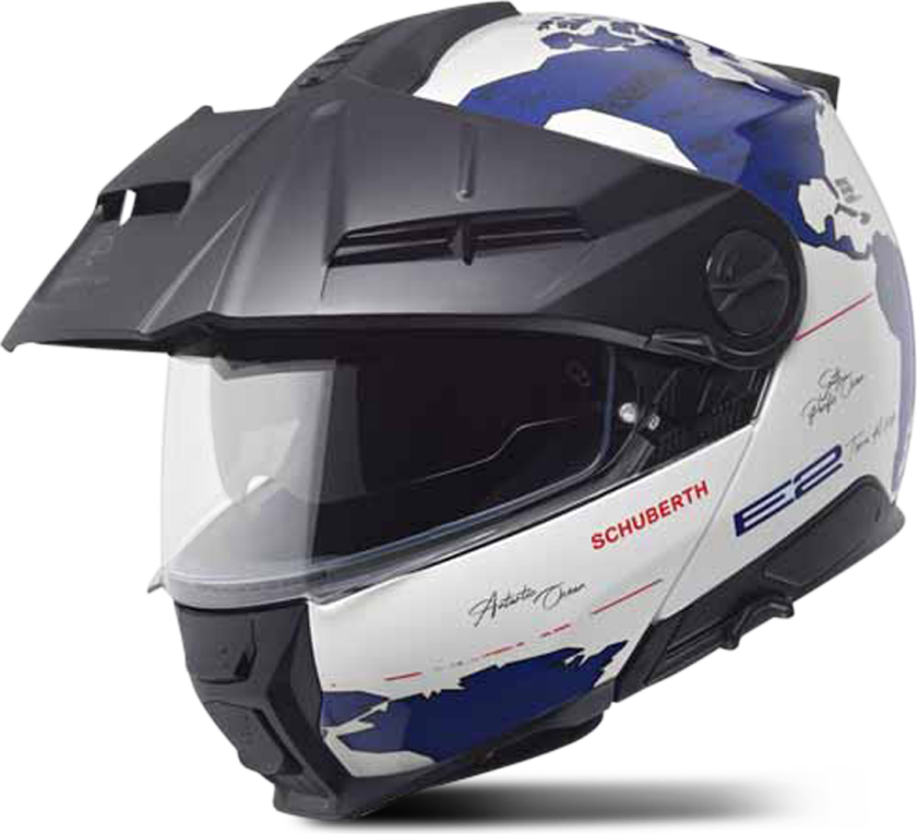 Schuberth Åpningshjelm E2 Blå