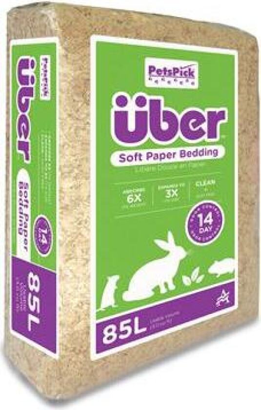 Bilde av Über - Soft Paper Bedding 85l Nature - (45032)