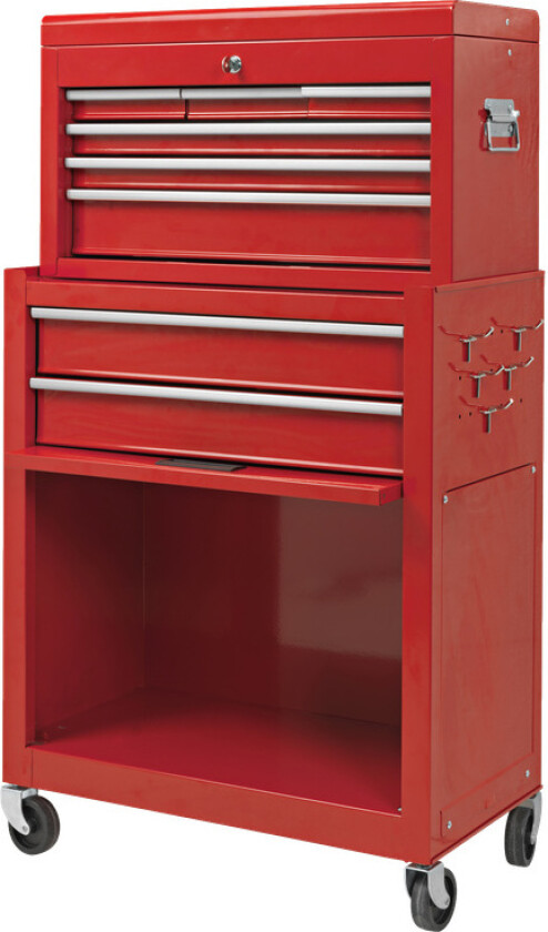 Verktøyskap 2 deler 62x108x33 cm