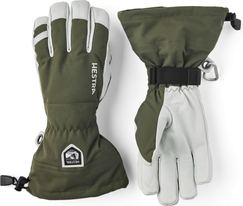 Army Leather Heli Ski Olive 9