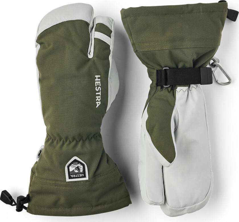 Army Leather Heli Ski 3 Olive 7