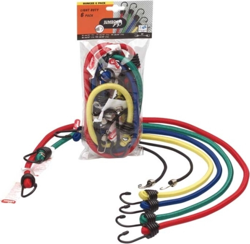 Bagagestroppe Sæt Med 6 Stk.