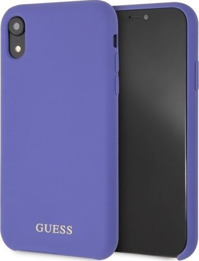 Guhci61lsgluv Iphone Xr Purple /Purple Hard Case Silicone