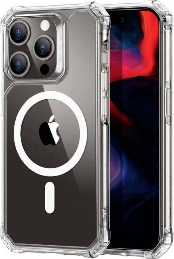 Esr Air Armor Halolock Case Mobiltelefon Backcover Apple Iphone 15 Pro Max Transparent Magsafe-Kompatibel