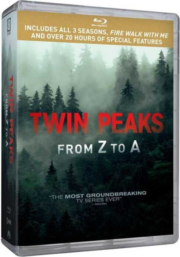 Twin Peaks: From Z to A Den Komplette Samlingen Bluray