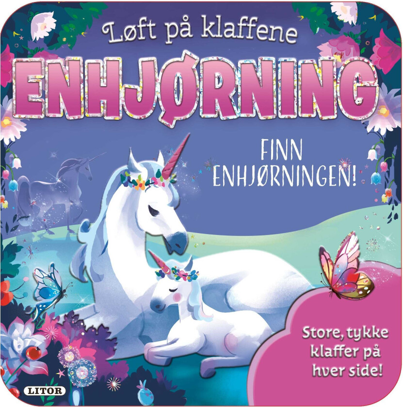 Enhjørning med klaffer