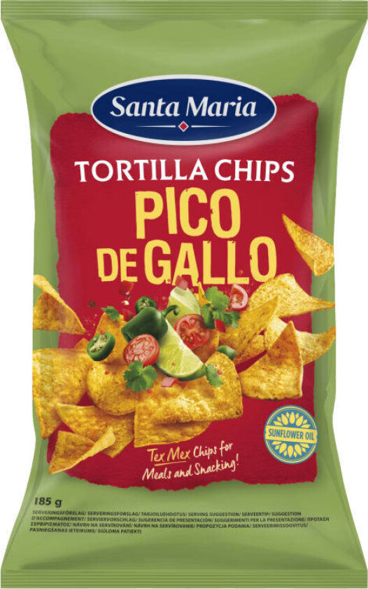 Tortilla Chips Pico De Gallo 185g St.Maria