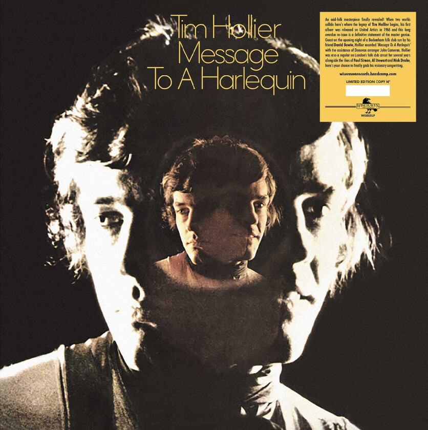 Tim Hollier Message To A Harlequin LP/Vinyl