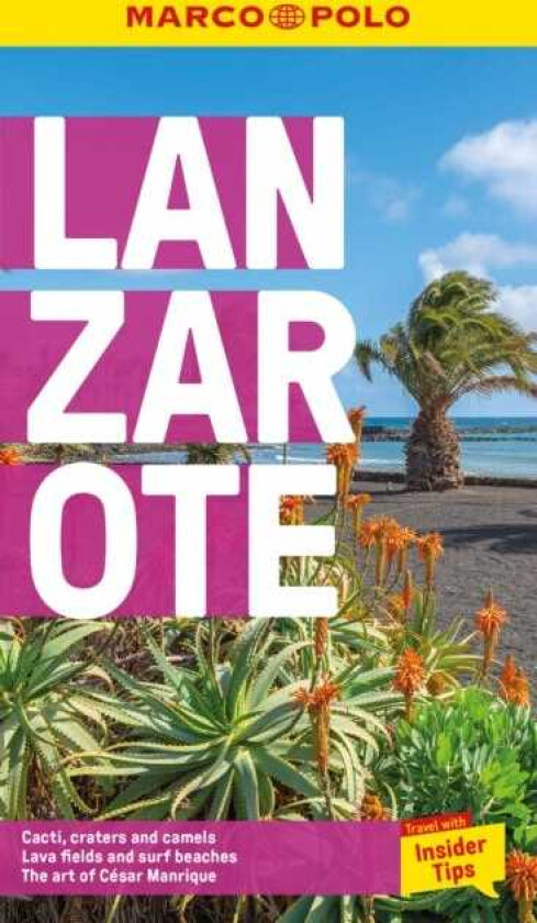 Lanzarote Marco Polo Pocket Travel Guide with pull out map