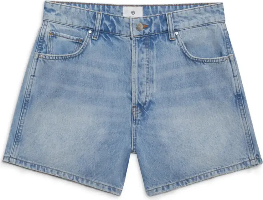 Dame, Shorts, Blå, W31