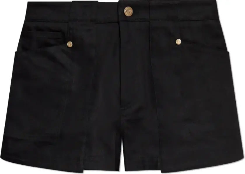 Dame, Shorts, Svart, W29