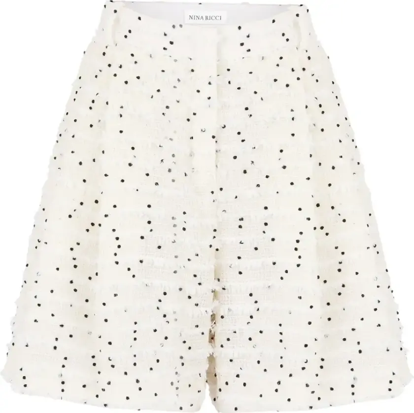 Dame, Shorts, Hvit, XL